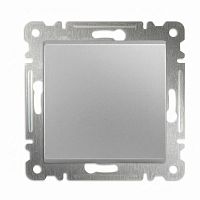 Переключатель проходной 1-кл. СП Karea 10А IP20 механизм серебр. Makel 57065005