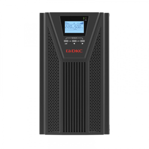 Источник бесперебойного питания Онлайн для Small Tower 3000 ВА/2700Вт 1/1 4xSchuko EPO USB RS-232 RJ45 8х7А.ч DKC SMALLT3A10S фото 3