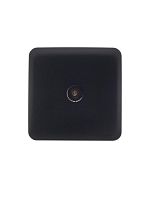 Розетка телевизионная оконечная TV ОП VIOLA IP20 черн. бархат LEZARD 751-4200-130
