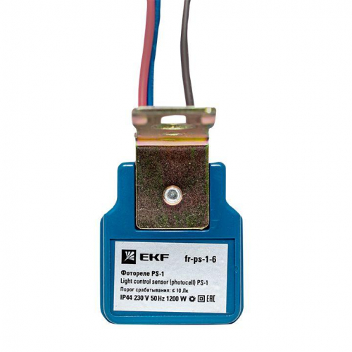 Фотореле PS-1 6А 1200Вт IP44 EKF fr-ps-1-6 фото 4