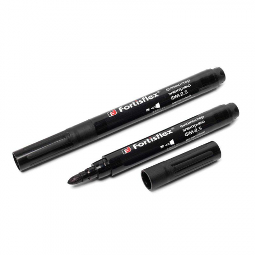 Фломастер электрика маркировочный ФМ-2.5 черн. Fortisflex 83404 фото 3