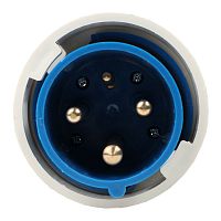 Вилка кабельная 033 63А 220AC 2P+PE 6ч IP67 КЭАЗ 222741