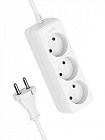 Удлинитель 3х3м без заземл. 16А IP20 ПВС 2х1.5 КОСМОС YKsm3m-3g(K)