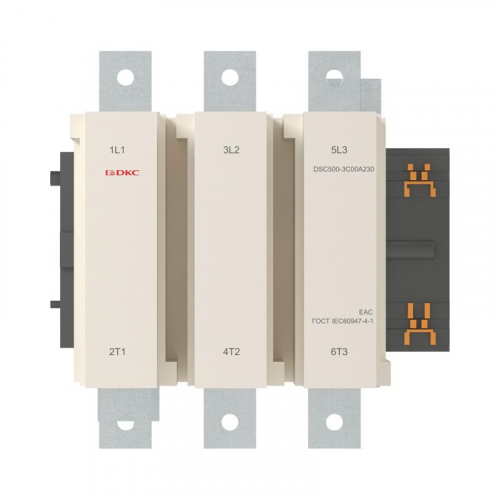 Контактор магнитный DSC800-3C00A230 800А 400кВт (AC3) 220В AC YON DSC800-3C00A230 фото 2