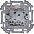 Выключатель 2-кл. Inspiria 10А IP20 250В 10AX механизм сл. кость IEK 673621