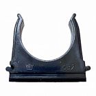 Клипса для гофротрубы d32мм (ЭП) чёрная 50шт