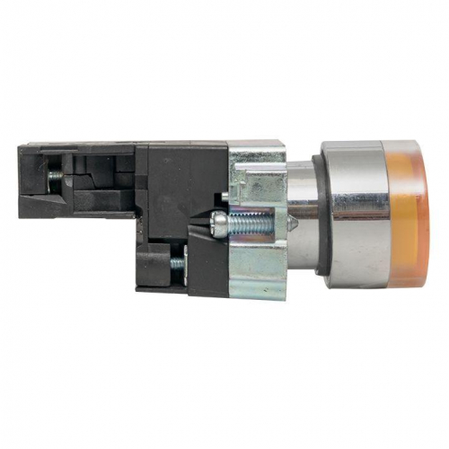 Кнопка BA51 с подсветкой 24В желт. NO PROxima EKF xb2-bw51-24 фото 3