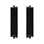 Комплект модульных заглушек &quot;Avanti&quot; &quot;Черный квадрат&quot; 0.5 модуля (уп.2шт) DKC 4402995