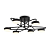 Светильник Vortex 36Вт IP20 потолочн. Freya FR6155CL-L36B