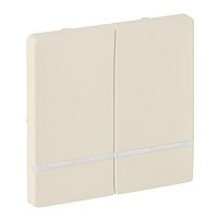 Панель лицевая Valena Life MyHome Play Zigbee для радиоуправляющего уст-ва 2-канального ON-OFF сл. кость Leg 754779