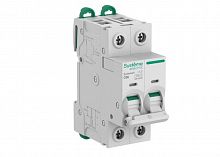 Выключатель автоматический 2п C 6А 10кА Systeme9 400В SE S9F32206