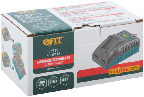 Устройство зарядное 21.5В 4.5А 0.45кг индикатор заряда FIT 79939 фото 3