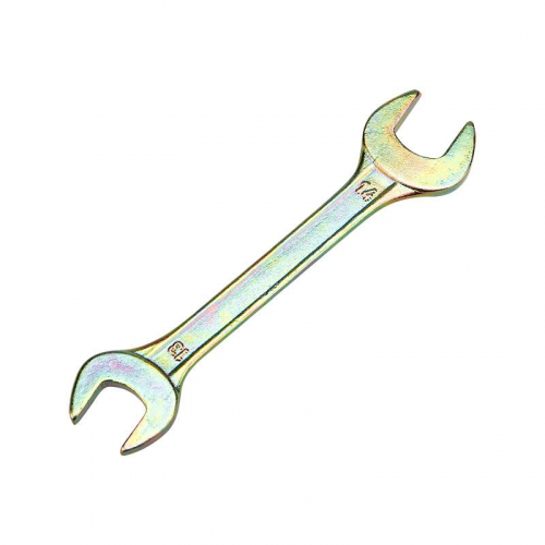 Ключ рожковый 13х14мм желт. цинк Rexant 12-5827-2