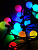 Гирлянда "Шарики" OLDBL070-RGB-E 100LED RGB 15м IP44 соединяемая SHLights 4690601042040