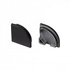 Заглушка SL-KANT-H20 BLACK глухая пластик (комплект) Arlight 049404