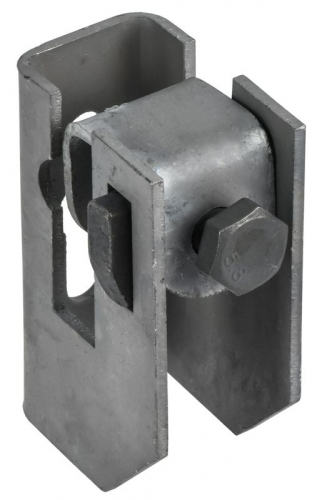Держатель полосы с болтом 50х5мм сталь TD IEK ZDP76-13-1-50