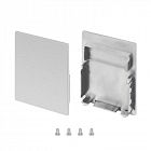 Заглушка SL-LINE-4050-3L-LOW глухая пластик (комплект) Arlight 044674