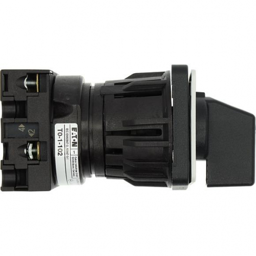 Выключатель 2п Ie=12А 0-1 48х48 T0-1-102/EZ EATON 091082 фото 3