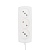 Удлинитель 3х1.5м без заземл. 6А IP20 Standard ШВВП 2х0.75 бел. PROCONNECT 11-7206