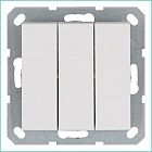 Выключатель 3-кл. 10А IP20 механизм бел. глянцевый Jasmart G3031W