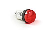 Арматура сигнальная моноблочная 220В с ячеистым стеклом красн. EMAS MBSP220K