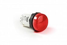 Арматура сигнальная моноблочная 220В с ячеистым стеклом красн. EMAS MBSP220K