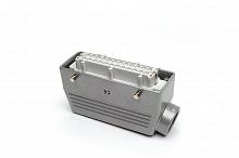 Розетка боковой ввод 24 полюса 16А EMAS EBM24PU10