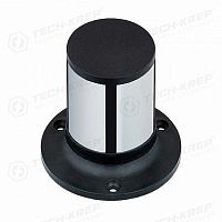 Ножка круглая регулируемая сверху d50х80мм метал. хром Tech-Krep/Zitar 148550