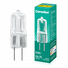 Лампа галогенная JD 50Вт капсула G6.35 3000К 230В Camelion 5204