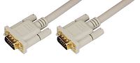 Шнур VGA Plug - VGA Plug 1.8м сер. Rexant 17-5503-4