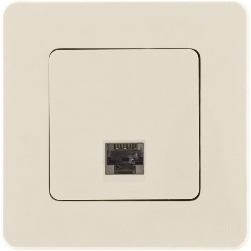 Розетка компьютерная Inspiria RJ45 кат.5E UTP сл. кость IEK 673826 фото 2