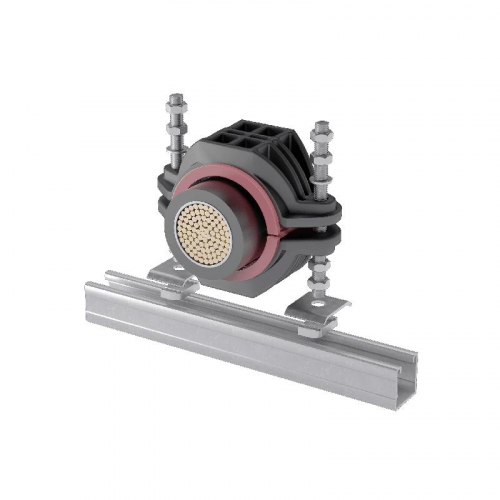 Крепление для кабеля высоковольтное d100-125мм VKK100-125 КМ LO24125 фото 2