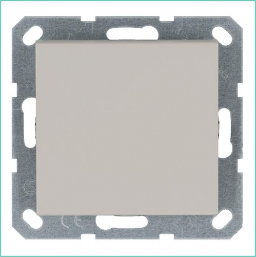 Выключатель 1-кл. 10А IP20 механизм тауп Jasmart G3011T