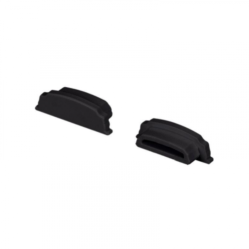 Заглушка ARH-BENT-W18 BLACK глухая пластик Arlight 039590