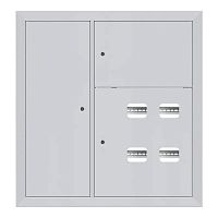 Щит этажный ЩЭ 4 кв. слаботочка слева (1000х950х160) TVENKOM БП-00015108