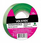 Изолента V02-7G-13х15-10 0.13х15мм (рул.10м) зел. Volsten 10286
