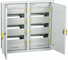 Корпус металлический ЩРв-2х36з-1 36 IP31 "UNIVERSAL" IEK MKM12-V-2X36-31-Z-U