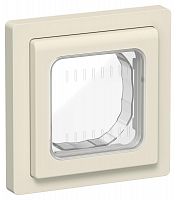 Рамка 1-м СП FLITE Рпро-1-55-ФлСл IP55 сливочный IEK FI-M10-32-55-K86