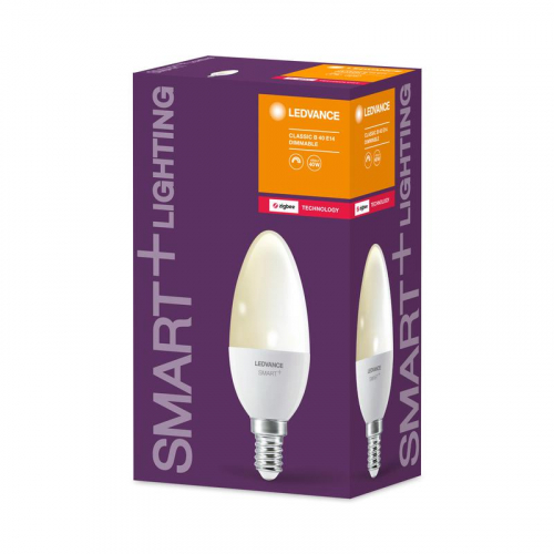 Лампа светодиодная SMART+ Candle Dimmable 40 5Вт/2700К E14 LEDVANCE 4058075208421 фото 2