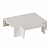 Угол T-образный 40х16 бел. Plast PROxima (уп.4шт) EKF tchw-40-16x4