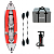 Байдарка надувная 68309NP "Excursion Pro K2" 384х94х46см алюм. весла 218см насос INTEX 6941057413242
