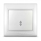 Переключатель проходной 1-кл. СП Севиль 10А IP20 бел. UNIVersal С0025