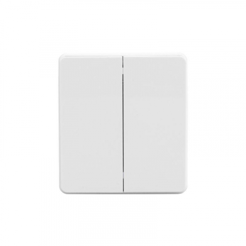 Выключатель 2-кл. СП ROUND MIELE 10А перламутр Kranz KR-78-0706-1