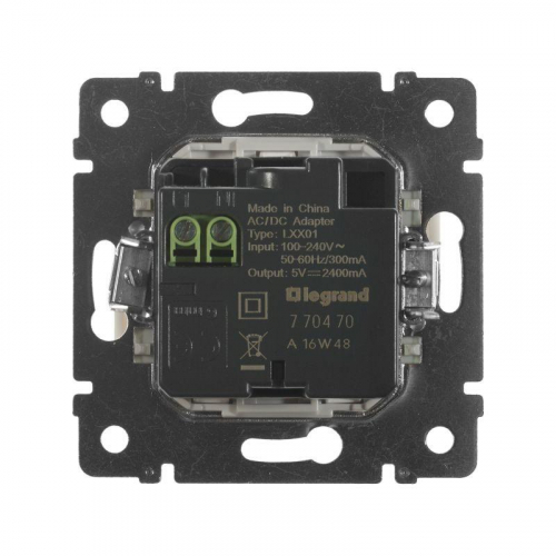 Розетка USB 2-м СП Valena бел. Leg 770470 фото 11