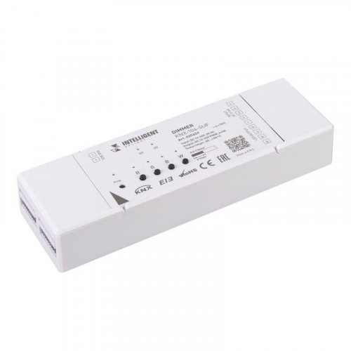 Диммер KNX-104-SUF (12-36В 4х5А) пластик INTELLIGENT ARLIGHT 025659
