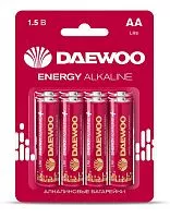 Элемент питания алкалиновый AA/LR6 1.5В Energy Alkaline 2021 BL-8 (уп.8шт) DAEWOO 5031081