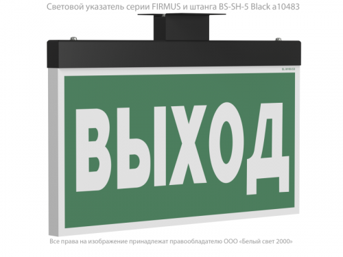 Штанга BS-SH-5 Black черн. Белый свет a10483 фото 2