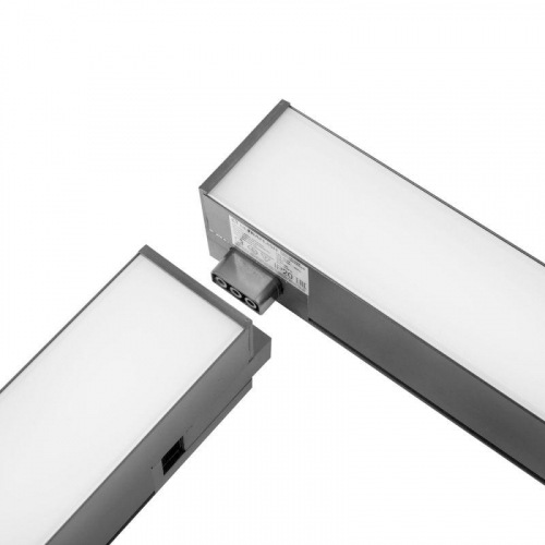 Светильник светодиодный офисный LPL-6009 900х55х55 36Вт 4000К LED черн. Ultraflash 15547 фото 6