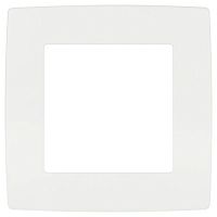 Рамка 1-м Эра12 12-5001-01М бел. матов. Эра Б0065734