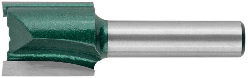 Фреза пазовая прямая с двойн. лезвием DхHхL=16х19х52мм FIT 3601-081916